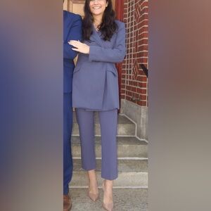 Aritzia Blue Blazer and pants
